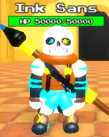 Ink Sans Undertale Au Destroyer Wiki Fandom - ink sans roblox