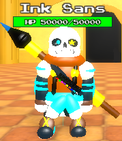 Ink Sans Undertale Au Destroyer Wiki Fandom - ink sans roblox