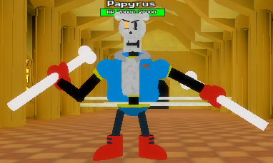 Disbelief Papyrus Undertale Au Destroyer Wiki Fandom - undertale au destroyer roblox wiki