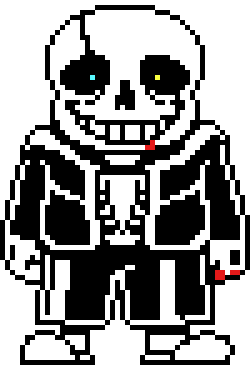 Pixilart - Sans (Transparent) by CodeC