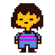 images of frisk from undertale