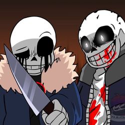 Killer!Sans remake (tell what sans spin should I make. I mean KillerFell  KillerSwap etc.) It was fun making this, so tell me next propositions : r/ Undertale