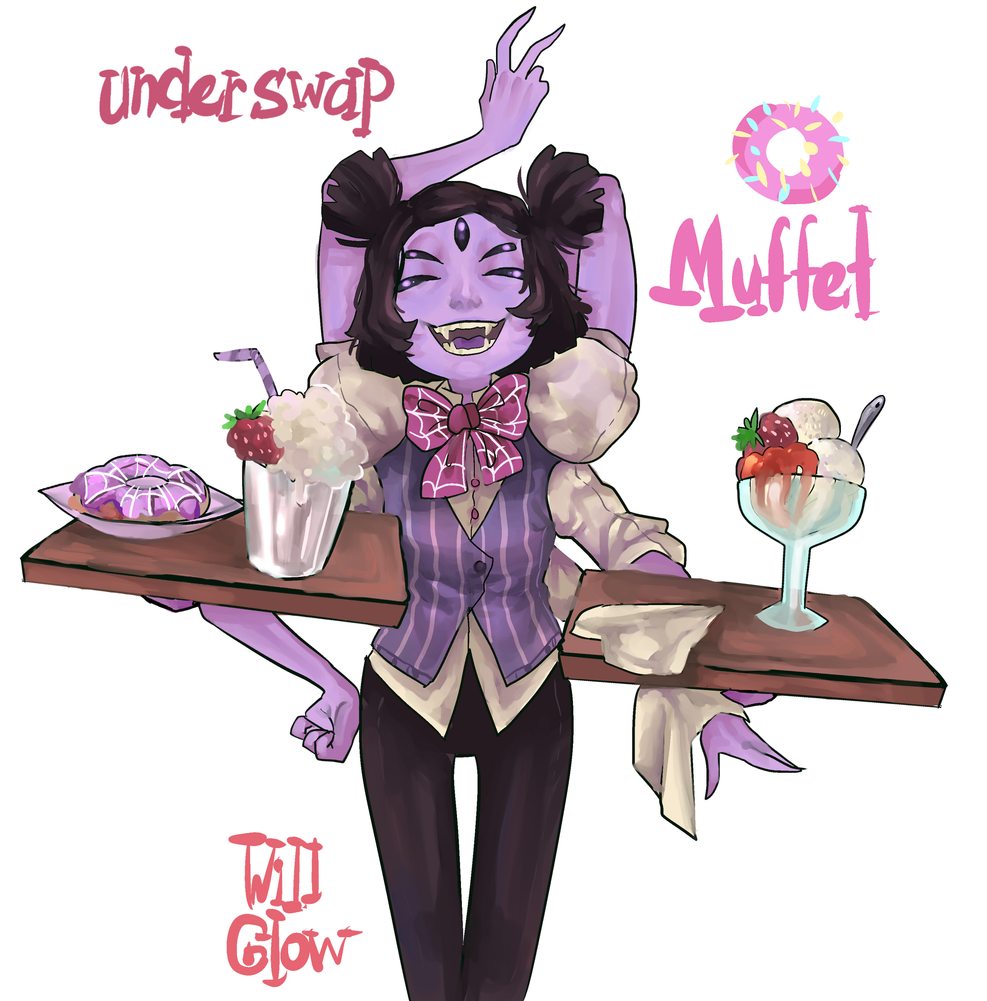 Muffet Underswap Undertale Au Fanon Wiki Fandom