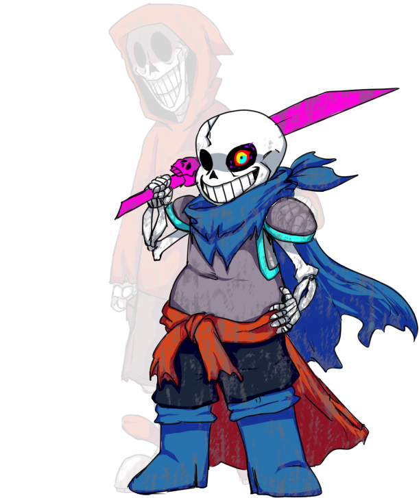 Dusttrust!Sans is a Sans that was involved in Dustswap. 