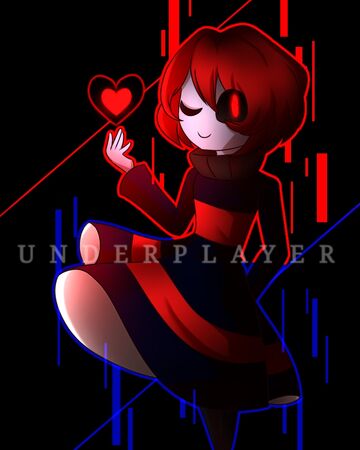 Player Underplayer Undertale Au Fanon Wiki Fandom - chara in a dress roblox