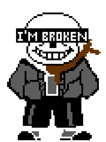 Pixilart - Ink Sans Battle Sprite by Anonymous