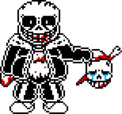 Insanity Sans Undertale Au Fanon Wiki Fandom