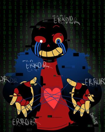 Error Sans Undertale Au Fanon Wiki Fandom - roblox id code for tears of gold