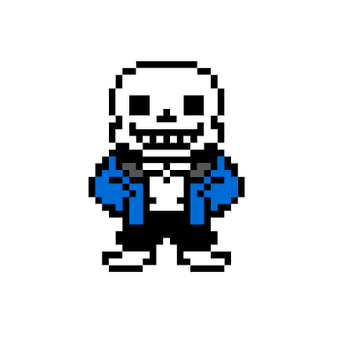 Sprite Sans Undertale Au Fanon Wiki Fandom - roblox sans sprite