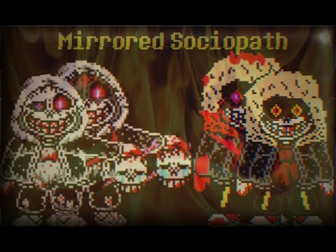 Mirrored Sociopath Undertale Au Fanon Wiki Fandom - insanity sans roblox id