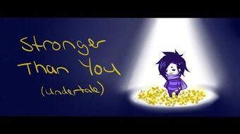 Stronger Than You Undertale Au Fanon Wiki Fandom - stronger than you frisk roblox id
