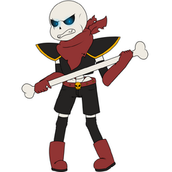 photo Fellswap Sans Nickname sans swapfell undertale au fanon