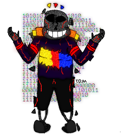 Wiki!Sans and DeepWeb!Sans by Menje1525 on DeviantArt