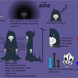 Reaper!Sans, Sans Battles Wiki