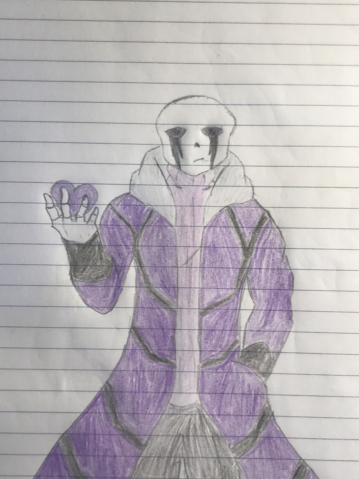 AU Sans Day5.-Epic Sans (First drawing) by linmeowcat on DeviantArt