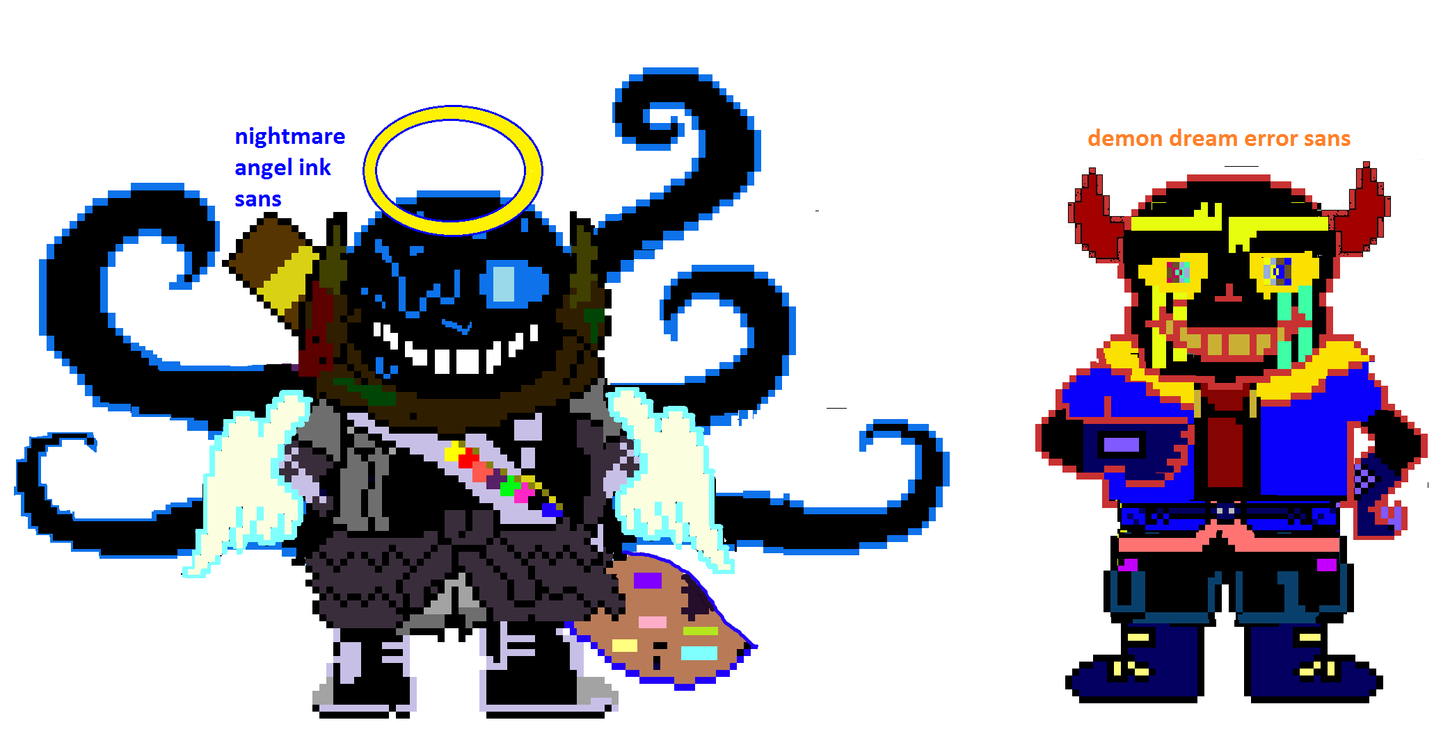 Nightmare!Sans, Smt64 and Friends Wikia