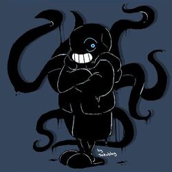 Nightmare Sans by MoopsArt on Newgrounds