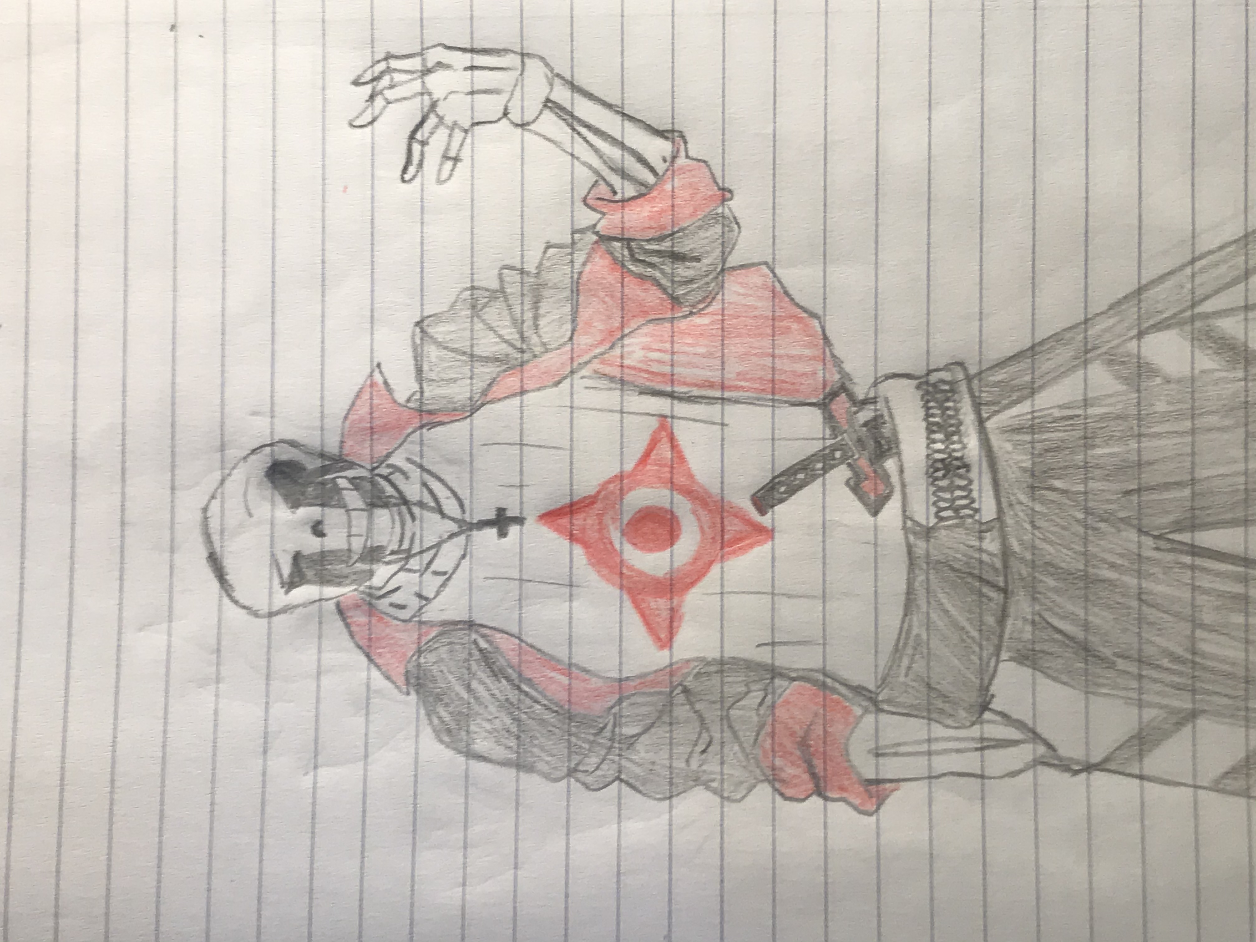 Drawing of Killer! Sans (Killer Sans does not belong to me) : r/Undertale