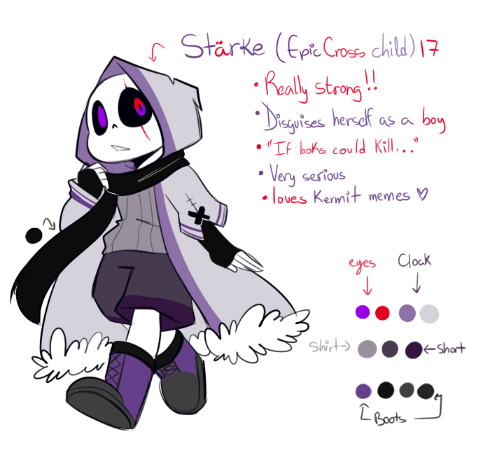 Stain, Undertale AU Offspring Wiki