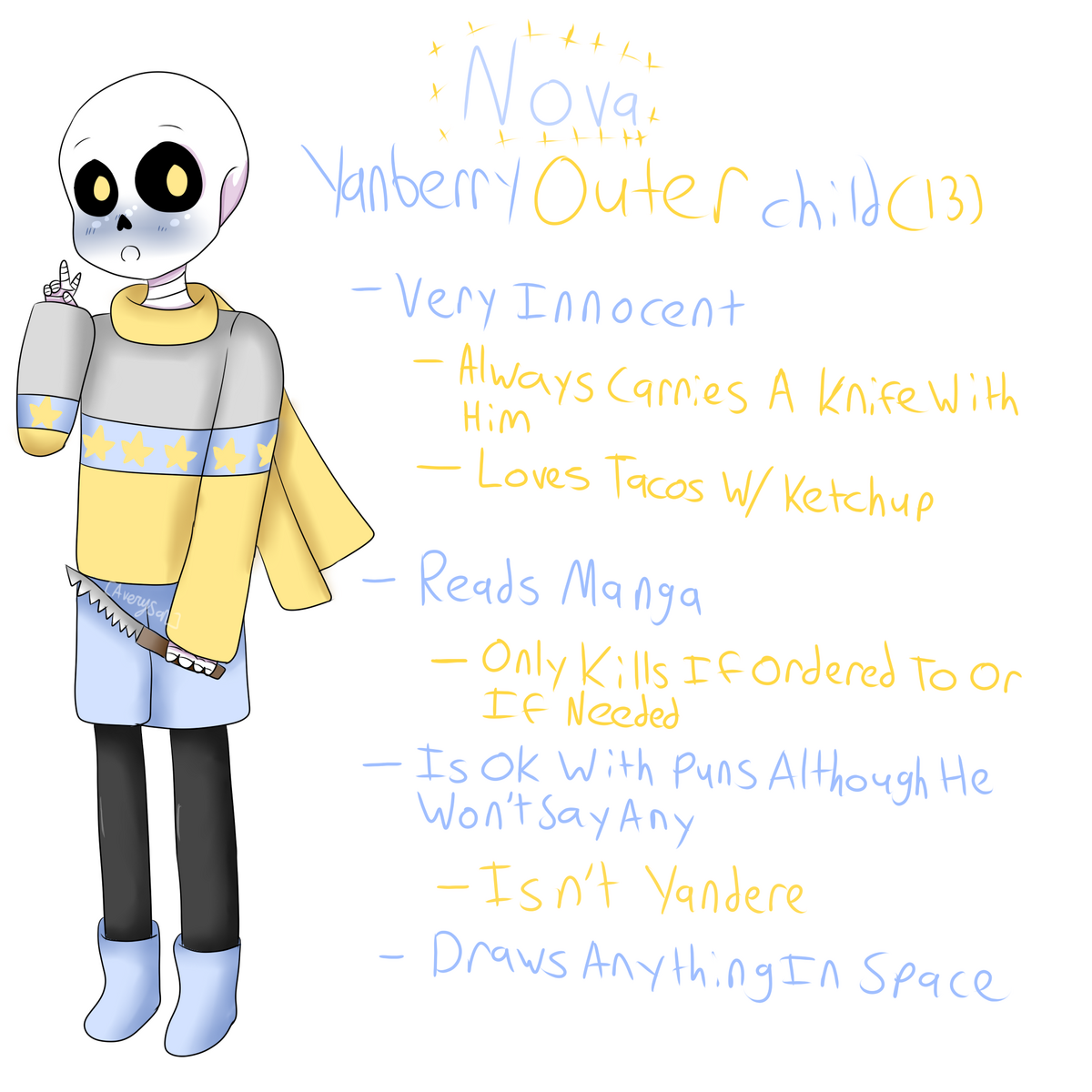 Epic!Sans, Undertale AU Offspring Wiki