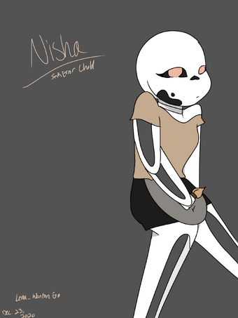Nisha Inkerror Child Undertale Au Offspring Wiki Fandom