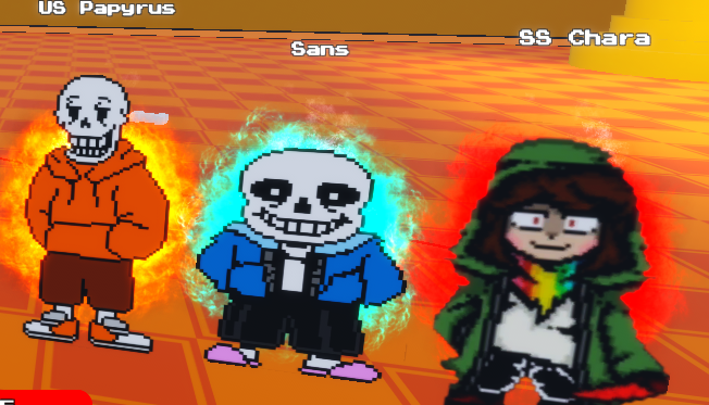 Undertale AU RPG:New epic sans fight 