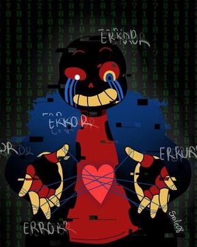 Error!Sans: Bạn là fan của game Undertale và được biết đến nhân vật Error!Sans? Hãy xem qua hình ảnh này, bạn sẽ được thấy cách vẽ nhân vật này một cách chi tiết và sống động.