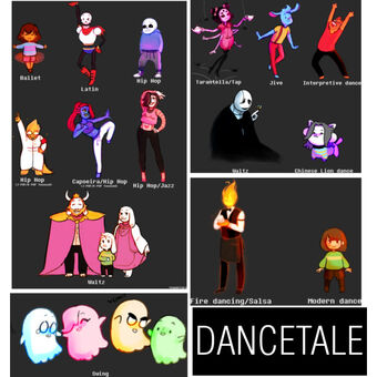 Dancetale Undertale Au Wiki Fandom - dance chara roblox