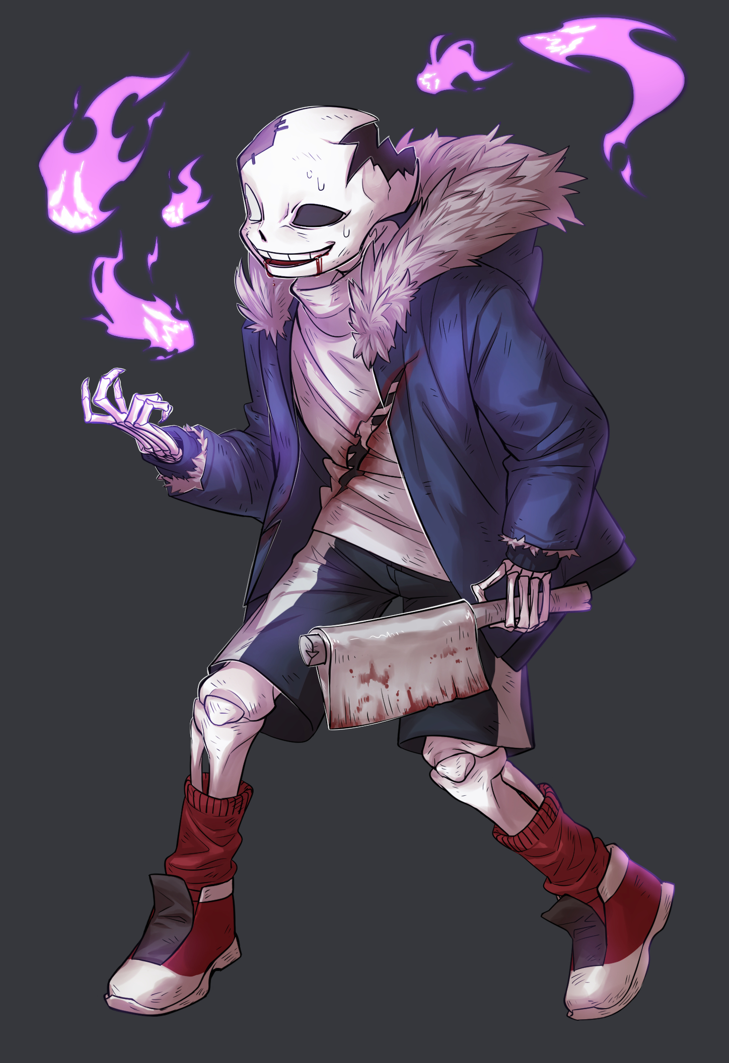 Infected!Sans | Undertale AU Вики | Fandom