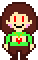 A sprite of young chara Created by EvaChara