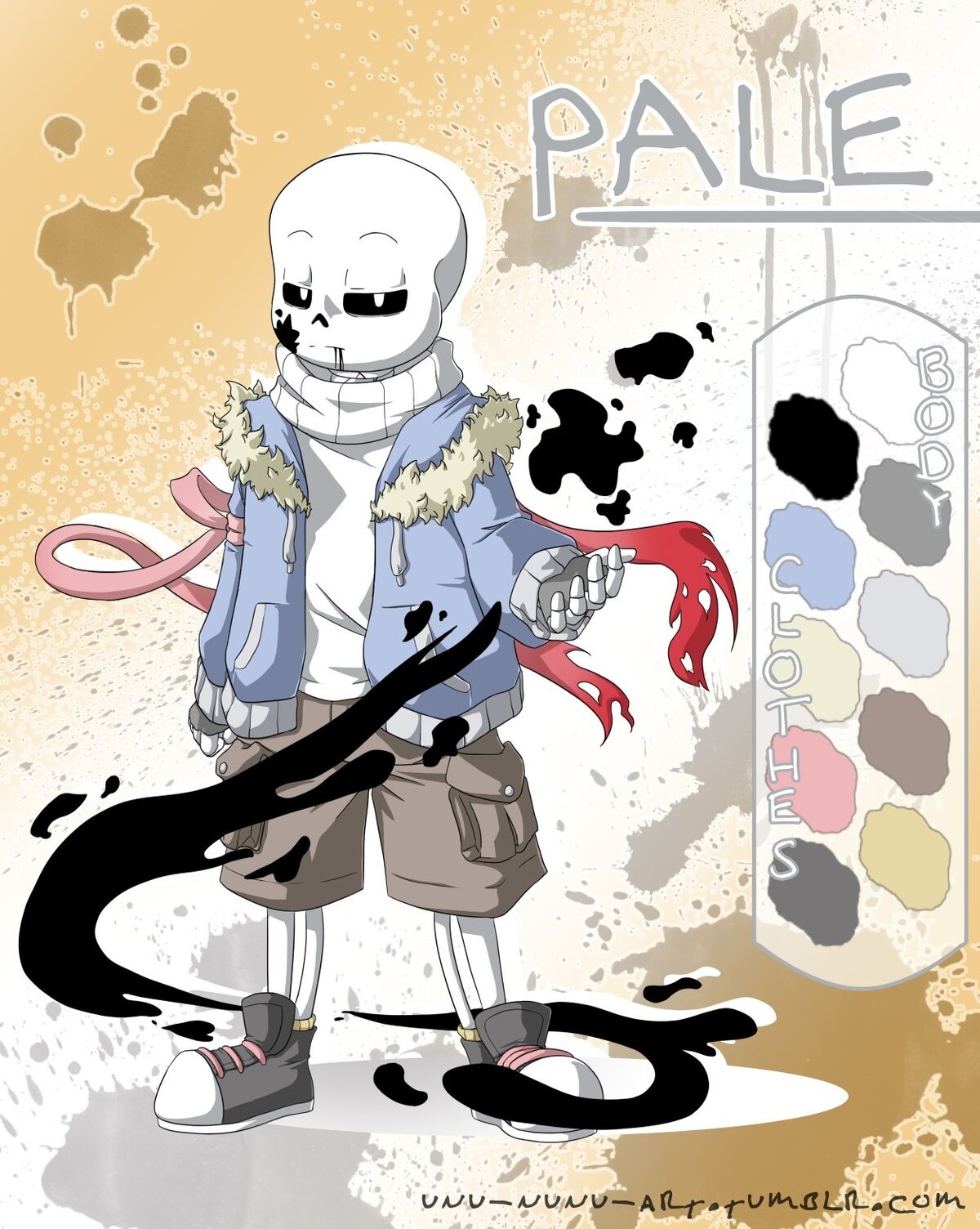 Pale Инк Санс. Пэйл Ink Sans. Андертейл Пейл. Пейл Инк андертейл.