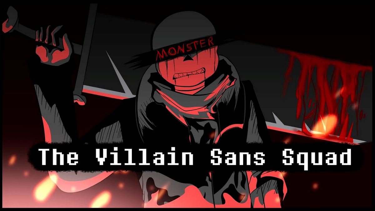 The Villain Sans Squad - Error VS Underplayer Animation 