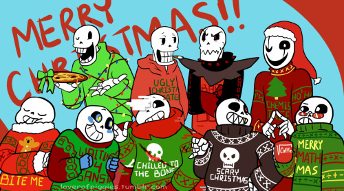 Sans' AU Party by silvergeki on DeviantArt