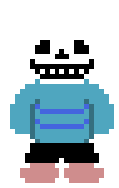 Sans aus pixel art new style - JaimeArt - Folioscope