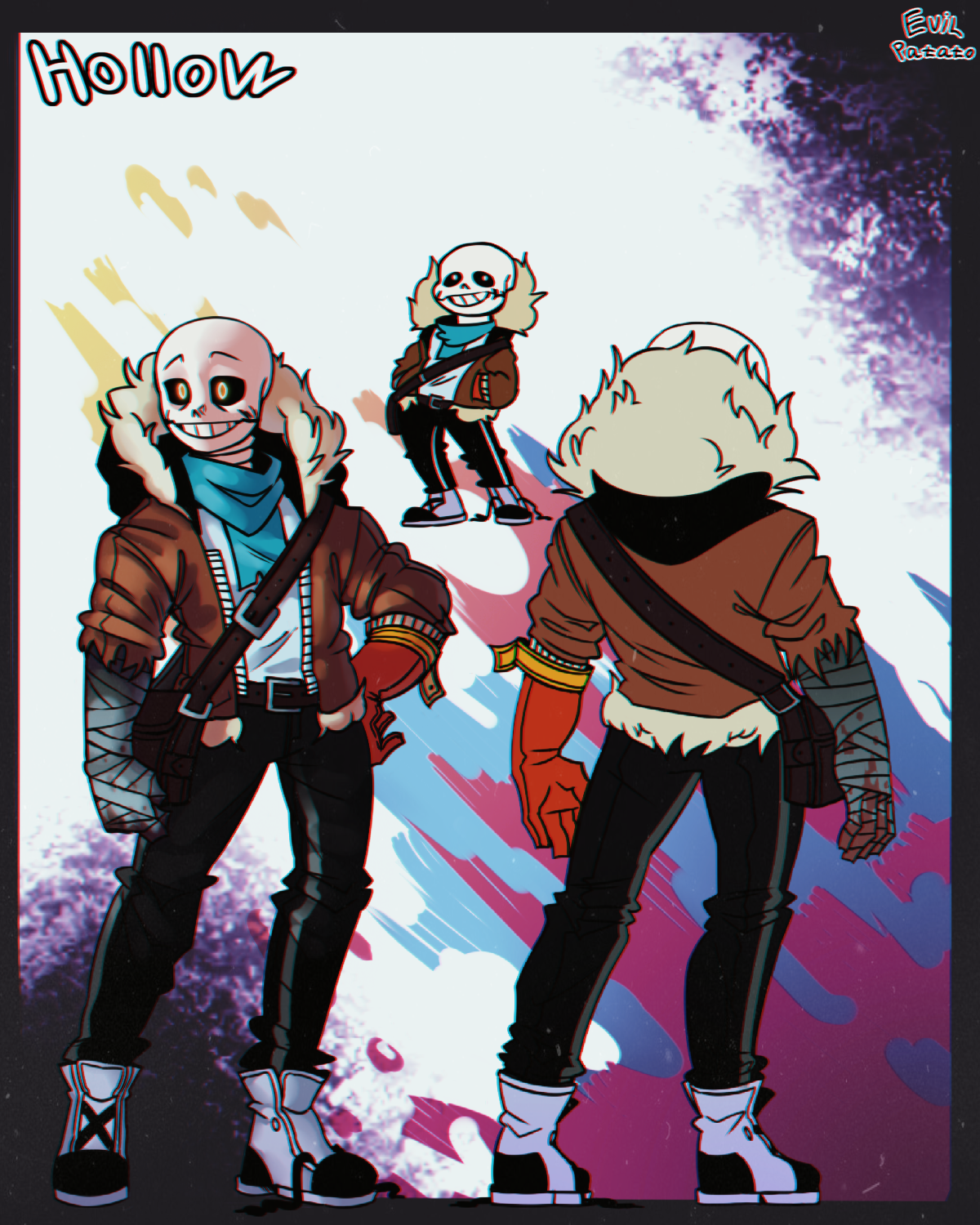 Hollow!Sans | Undertale AU Вики | Fandom