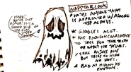 Napstablook's Official design - Created by Vic the Underfella
