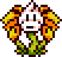 Flowey Undertale Pixel Art by Pixelfell on DeviantArt