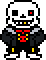 Underfell Sans overworld sprite