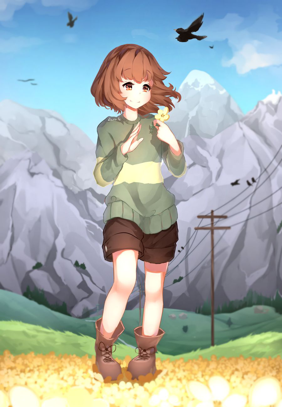 art of Chara (= : r/Undertale