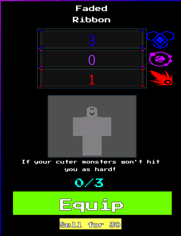 Faded Ribbon Undertale Dungeons Alive Official Wiki Fandom