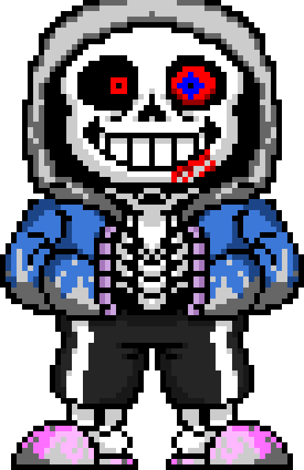 Sans just made a pun  Pixel art pattern, Undertale pixel art