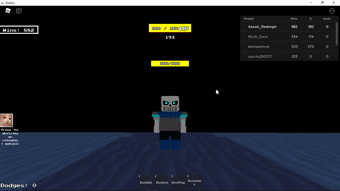 Sudden Changes Sans, Undertale: judgement simulator Wiki