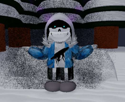 you beated 3d hyper dust sans! - Roblox