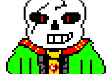 I turned dialog sans sprite into battle one by Dismoralus on DeviantArt