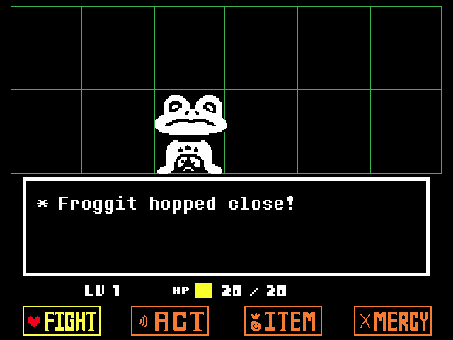 Undertale dialogue and interfaces - Fonts In Use