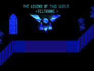 Дельта-руна на стеклянном гобелене тёмного святилища