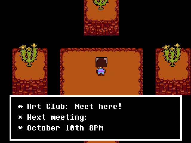 Art Club Room Undertale Wiki Fandom