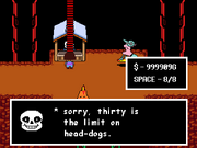 Sans screenshot head dogs