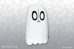 The Napstablook Pillow Plush sold on Fangamer.
