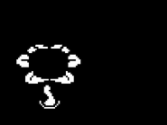 The faceless Flowey image.